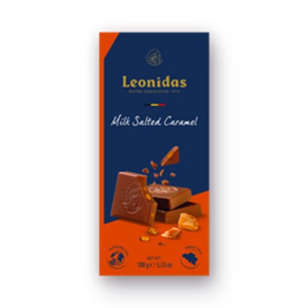 Tablet melkchocolade gezouten karamel 5x 100G