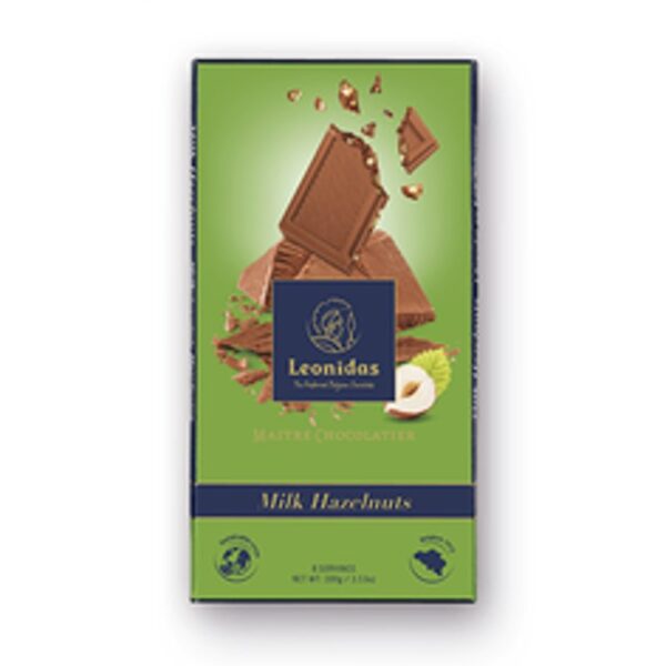 Tablet melkchocolade hazelnoten 100g